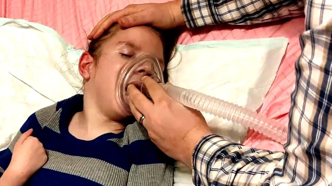 Using a Cough Assist // Plus, cleaning Raelynn’s room, and a seizure